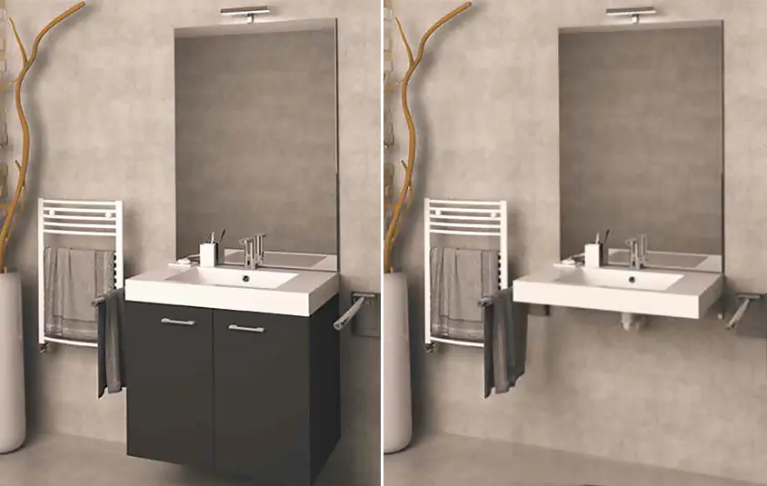 Comment choisir un lavabo PMR pour salle de bain accessible ? – BonjourAdapt