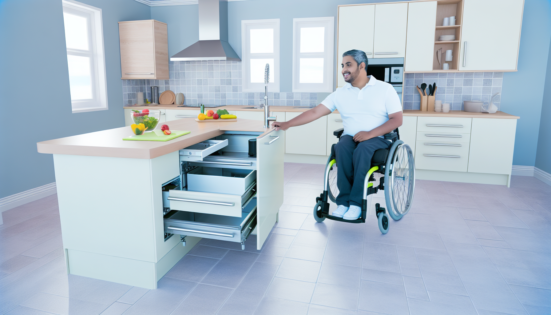 Cuisine PMR : Aménagements pour autonomie et confort